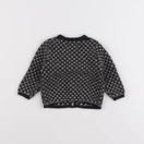 Boutchou - gilet noir - 9 mois