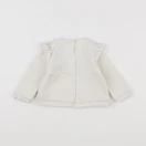 Vertbaudet - sweat beige - 6 mois