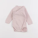 Petit Bateau - body rose - 1 mois