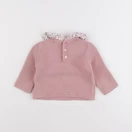 Boutchou - pull rose - 6 mois