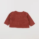 Petit Bateau - gilet rose - 6 mois