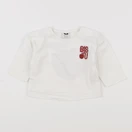 Tape à l'oeil - tee-shirt imprimé au dos blanc - 6 mois