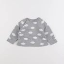 Jacadi - pull gris - 6 mois