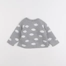 Jacadi - pull gris - 6 mois