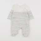 Tape à l'oeil - pyjama coton blanc - 1 mois