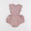 Monoprix - combinaison rose - 6/9 mois
