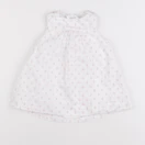Jacadi - robe blanc - 6 mois
