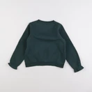 Vertbaudet - sweat vert - 8 ans