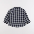 Boutchou - chemise bleu, gris - 18 mois