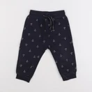H&M - jogging bleu - 9/12 mois