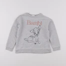 Vertbaudet - sweat gris - 5 ans