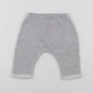 Vertbaudet - sarouel gris - 6 mois