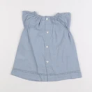 Bonton - robe bleu - 12 mois