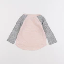 Oshkosh - tee-shirt gris, rose - 6 mois
