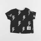 Zara - tee-shirt gris - 3/6 mois