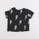 Zara - tee-shirt gris - 3/6 mois