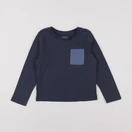 Vertbaudet - tee-shirt bleu - 4 ans