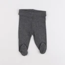 H&M - legging gris - 0/1 mois