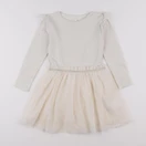 Vertbaudet - robe beige - 5 ans
