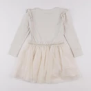 Vertbaudet - robe beige - 5 ans