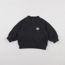 H&M - sweat gris - 12/18 mois
