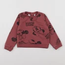 Vertbaudet - sweat rouge - 3 ans