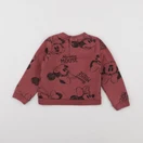 Vertbaudet - sweat rouge - 3 ans