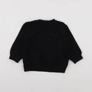 H&M - sweat noir - 12/18 mois