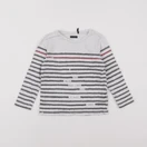 IKKS - tee-shirt blanc, gris - 3 ans