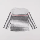 IKKS - tee-shirt blanc, gris - 3 ans