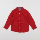 Vertbaudet - chemise rouge - 4 ans