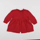 Vertbaudet - robe rouge - 2 ans