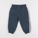 Adidas - jogging bleu - 12/18 mois