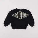 Zara - sweat imprimé au dos noir - 18/24 mois