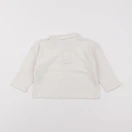 H&M - polo blanc - 9/12 mois