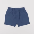 H&M - short bleu - 18/24 mois