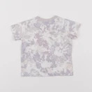 H&M - tee-shirt violet - 2/4 mois