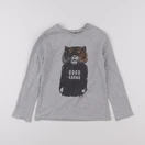 IKKS - tee-shirt gris - 8 ans