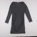 Envie de fraise - robe grossesse gris - l