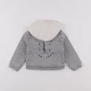 IKKS - veste imprimé au dos gris - 18 mois