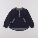 IKKS - blouse bleu - 4 ans