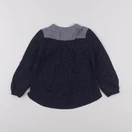 IKKS - blouse bleu - 4 ans