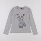 IKKS - tee-shirt gris - 10 ans