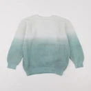 Vertbaudet - pull blanc, bleu - 8 ans