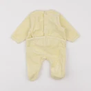 Vertbaudet - pyjama velours jaune - 1 mois