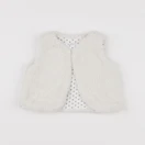 Boutchou - gilet blanc - 1 mois