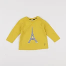 Jacadi - tee-shirt jaune - 6 mois