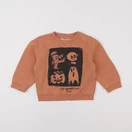 H&M - sweat orange - 18/24 mois