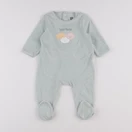 La Redoute - pyjama velours vert - 9 mois