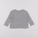 La Redoute - tee-shirt beige, bleu - 9 mois